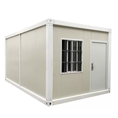 BOX PREFABRIQUE EN PANNEAU SANDWICH 2.20X5.80M ( MODULABLE : BUREAU - HABITATION - MAGAZIN )