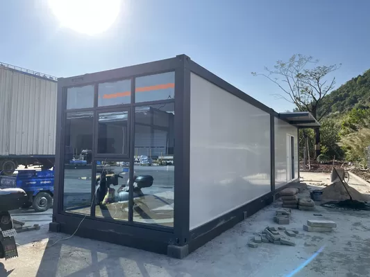 Flexible Size Australia Standard Expandable Container House With Anti-rust Steel And Powder Coating Painting