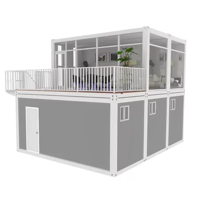 Newest Design Portable House Foldable Container House Structure Airbnb Portable 3-Room Portable House With Furniture