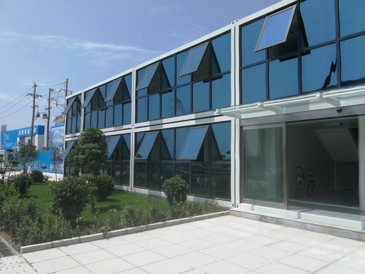 Portable Movable Container House , Q235B Prefab 40ft Shipping Container Home