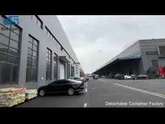 Customized Detachable Container House For Hotel Rooms With Good Insulation Effect