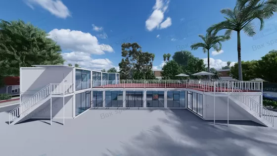 Cheap Custom Small Office Prefab Modular Container Home Prefabricated Container House Tiny House For Construction Site