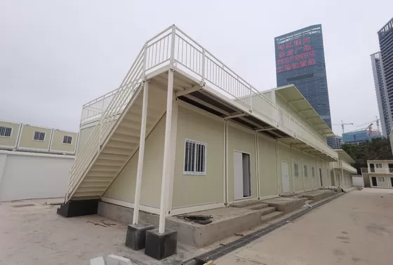 Galvanized Steel Prefabricated Container House Mobile Prefab Cabin ISO9001