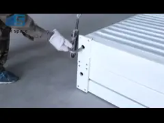 100% Ready Made Good Quality Steel Folding Container House With Electricity And Insulation Preinstalled