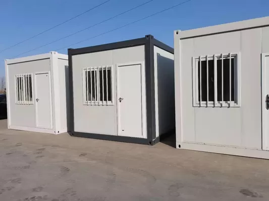 Worker Dormitory Flat Pack Container House Office Cabin ISO9001