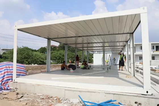 House Kit Prefab Log Cabin 10x20 FT Assembled Lego Building House Barn Homes Double Story Flat Pack House With Bath