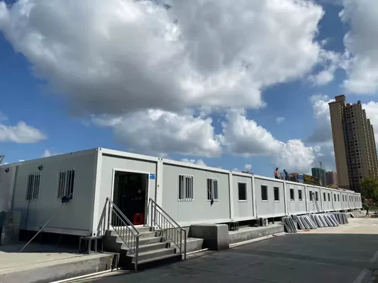 BOX SPACE Flat Pack Container Clinic Flat Pack Container Hospital For Emergency