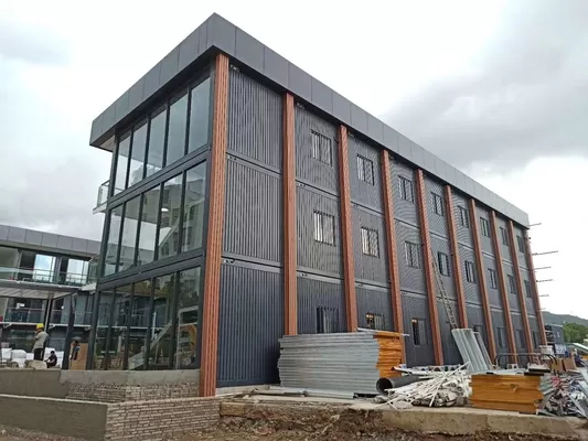 BOX SPACE Flat Pack Modular Modified Living Prefab Houses Custom 40ft Prefab Shipping Container Hotel Modular House