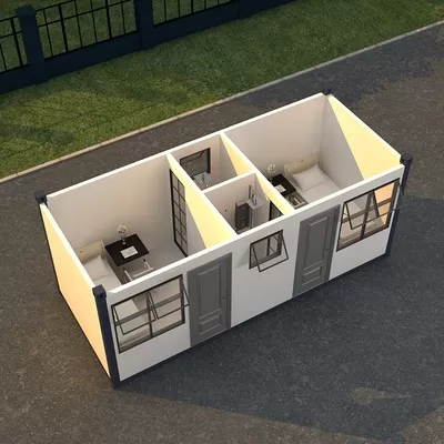 BOX SPACE Customized Modular Portable Homes Detachable Container House, Prefabricated Mobile Homes With Insulated