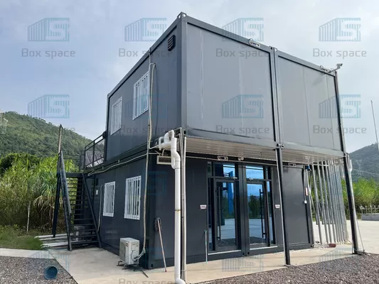 Detachable Steel Container House , Prefab Container House Villas