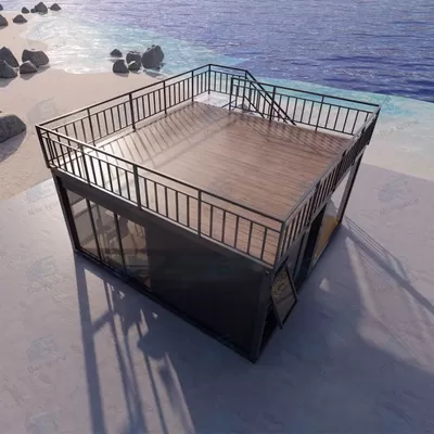 Traditional Prefabricated Houses Luxury 5 Bedroom 3 Bathroom Tiny Houses From China With Well Insulation And Furniture