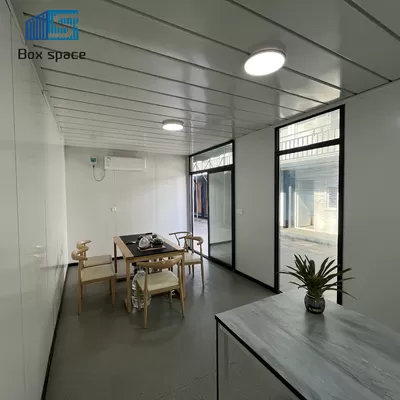 Steel Door Installation Container Home House Customized Modern Luxury New Materials Prefab Modular Tiny House