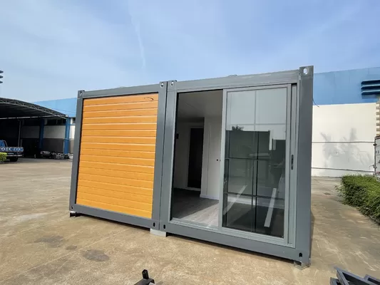 New Generation Sandwich Panel Steel House LEGO Container House, Container Van With Knock Down System And Decorations